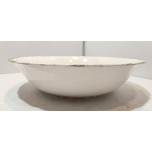 Vintage Royal Tudor 22 Kt Gold Linda Floral Round Porcelain Serving Bowl - Picture 3 of 13